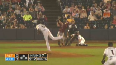 Akron's McKenzie seals gem with a K
