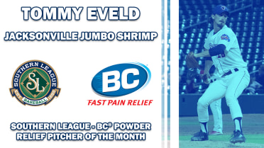 Eveld Named BC® Relief Pitcher of the Month
