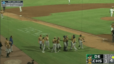 Rodriguez belts game-tying homer for Down East