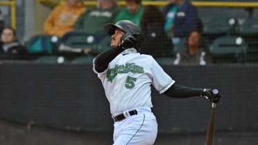 Adams homers for 4th time in 5 games, LumberKings thump Wisconsin