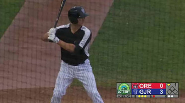 Grand Junction's  Czinege homers