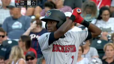 Rochester's Gordon connects on a solo shot