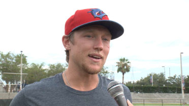 Threshers Markham talks about his key hit