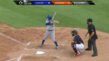 Omaha's Dewees slugs a two-run homer