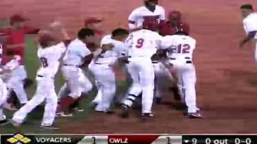 McCann wins it for Owlz with sac fly in ninth