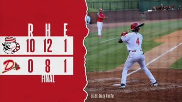 G-Reds Cap Sweep With 10-0 Win in Danville