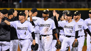 Knights Rally to Top Stripers 10-6 in 11
