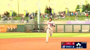 Sacramento's Slater slams his fourth home run