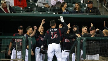 Shaw's 24th long ball lifts River Cats over 'Topes