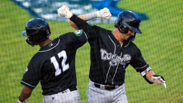 McDonald ties franchise record with 3 HR in 10-3 victory