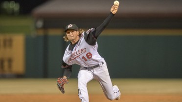 Travs Down Cards in Rain-Shortened Game