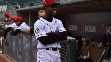 Peralta, Jr., promoted, outfielder Lee joins Lugnuts, Guldberg to IL