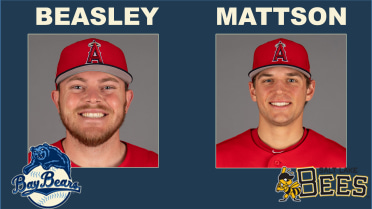 Beasley and Mattson promoted to Triple-A Salt Lake