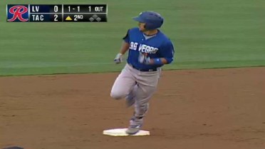 Rodriguez clubs solo home run for Las Vegas