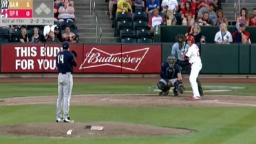 Missions' Quantrill punches out 10th batter