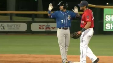 Betancourt's third double of the contest for Biloxi