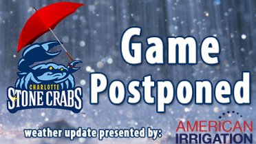 Wednesday's game with St. Lucie postponed