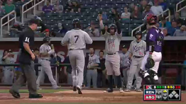 Reno's Reinheimer homers for 500th hit