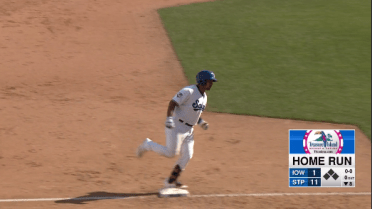 Bañuelos launches homer for St. Paul