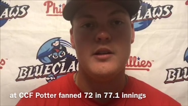 BlueClaws Find Relief With Potter