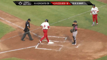 Grizzlies' Kieboom rips homer to left center