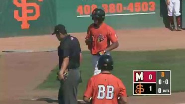 San Jose's Fargas extends lead with a homer
