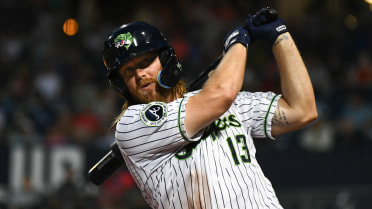 Motter's Monster Night Gives Stripers 6-3 Win in Charlotte