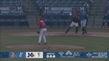 Mississippi's De La Cruz whiffs 10th batter