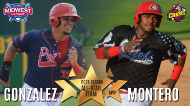 Montero Named League MVP, Gonzalez an All-Star