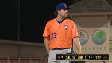 Michael Gibbons gets fourth strikeout