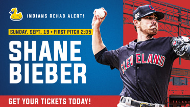 Cleveland Indian Shane Bieber to rehab Sunday at Canal Park