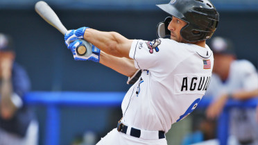 Homers From Aguilar and Turang Vault Shuckers To 5-4 Win