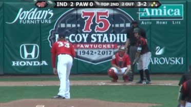 Henry Owens strikes out five against the Indians