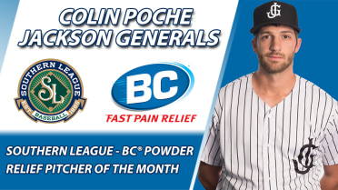 Poche Earns BC® Relief Pitcher Award