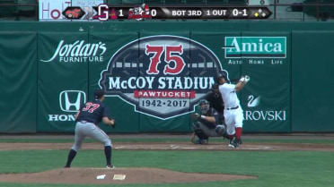 Deven Marrero ties the game for the PawSox