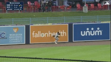 Florial makes leaping grab for Scranton/Wilkes-Barre