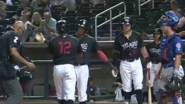 Barons' Basabe homers