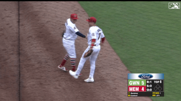 Memphis completes a triple play