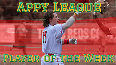 Rylan Thomas named Appy League Player of the Week