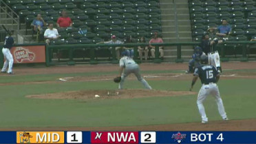 Naturals' Dini plates two with dinger
