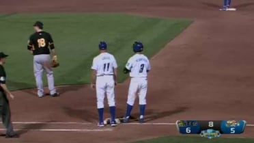 Whit Merrifield collects his fifth hit of the game
