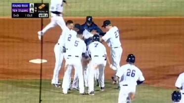 Rodriguez's walk-off single for New Orleans