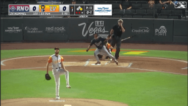Hummel clubs two-run shot for Aces