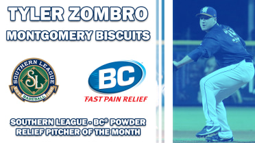 Zombro Named BC® Reliever of the Month