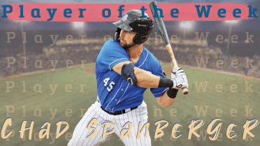 Chad Spanberger Named Double-A South Player of the Week