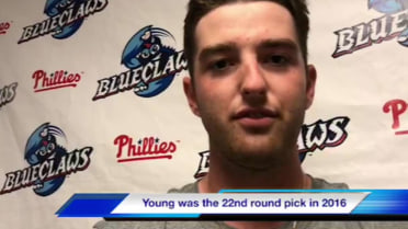 Young Excited To Join BlueClaws