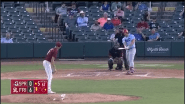 Frisco's Crouse fans seventh in hitless outing