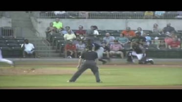 Naturals' Duenez singles home two
