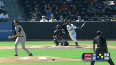 Steer bashes three-run shot for Wind Surge
