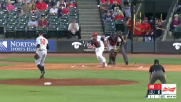 Indians' Kingham gets a strikeout